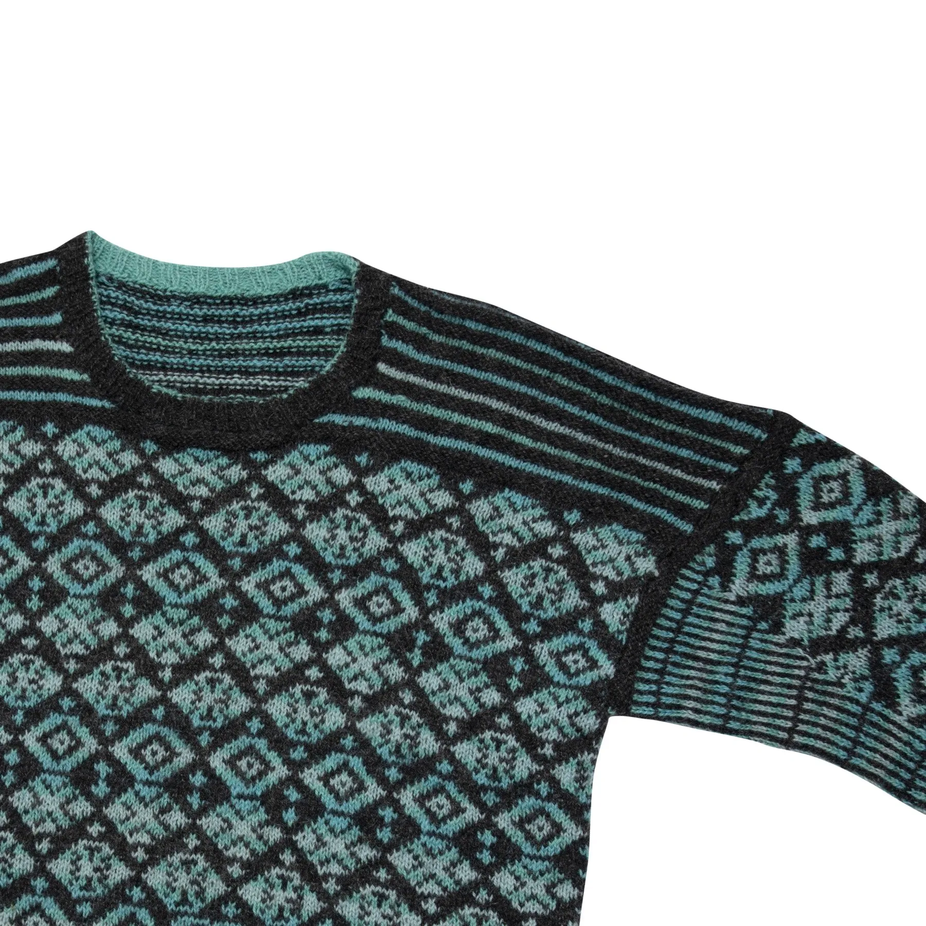 70s Setesdal Jacquard Knit Pullover