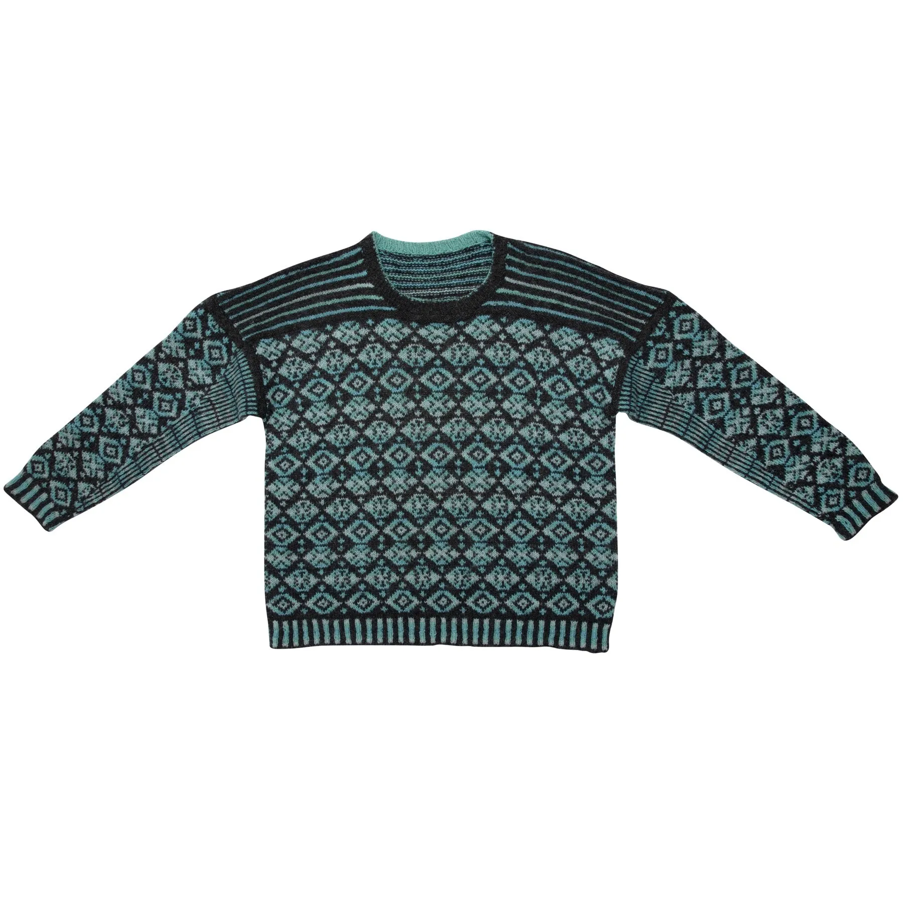 70s Setesdal Jacquard Knit Pullover