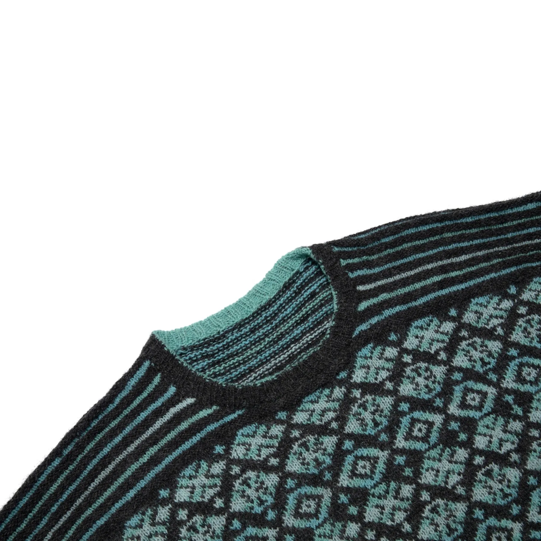 70s Setesdal Jacquard Knit Pullover