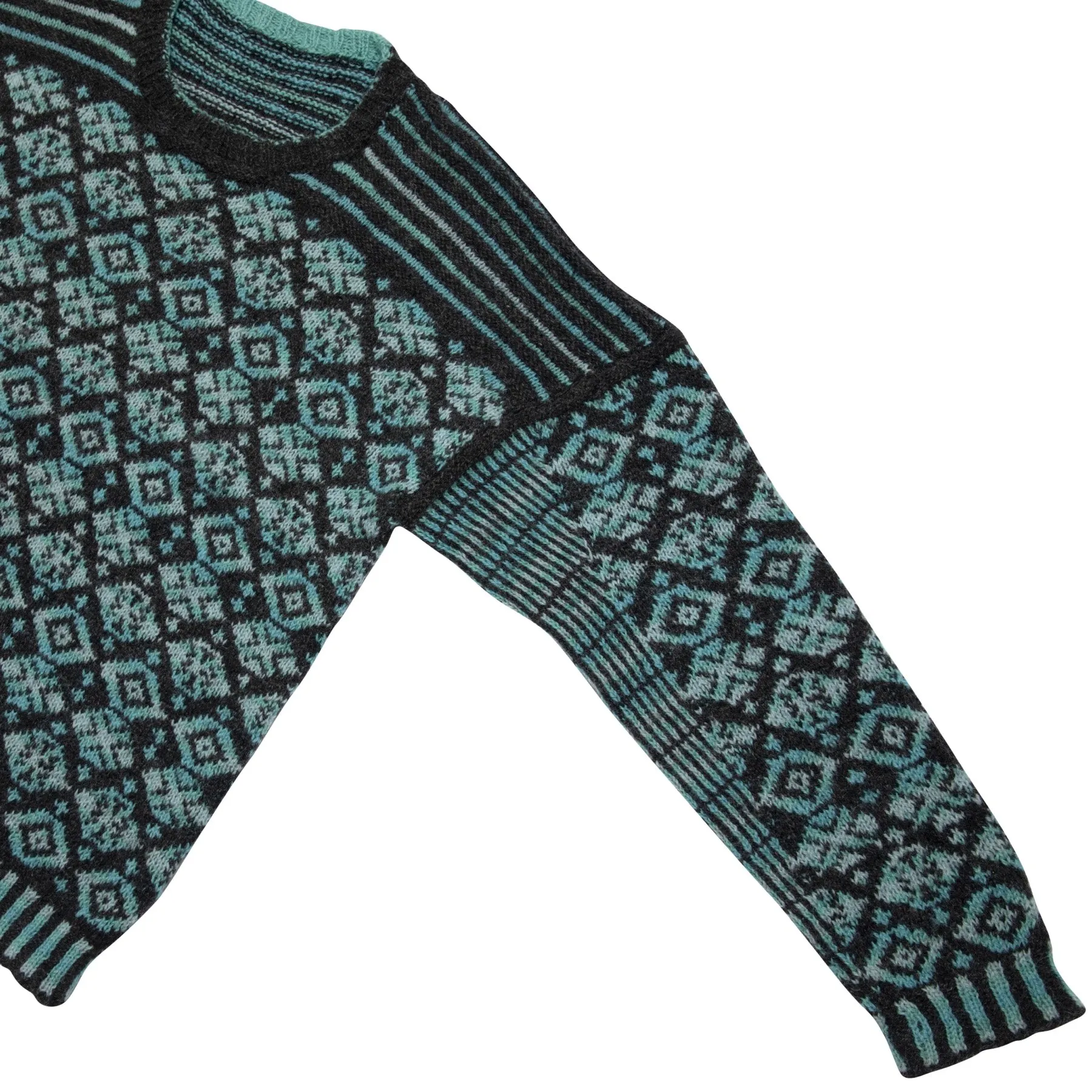 70s Setesdal Jacquard Knit Pullover