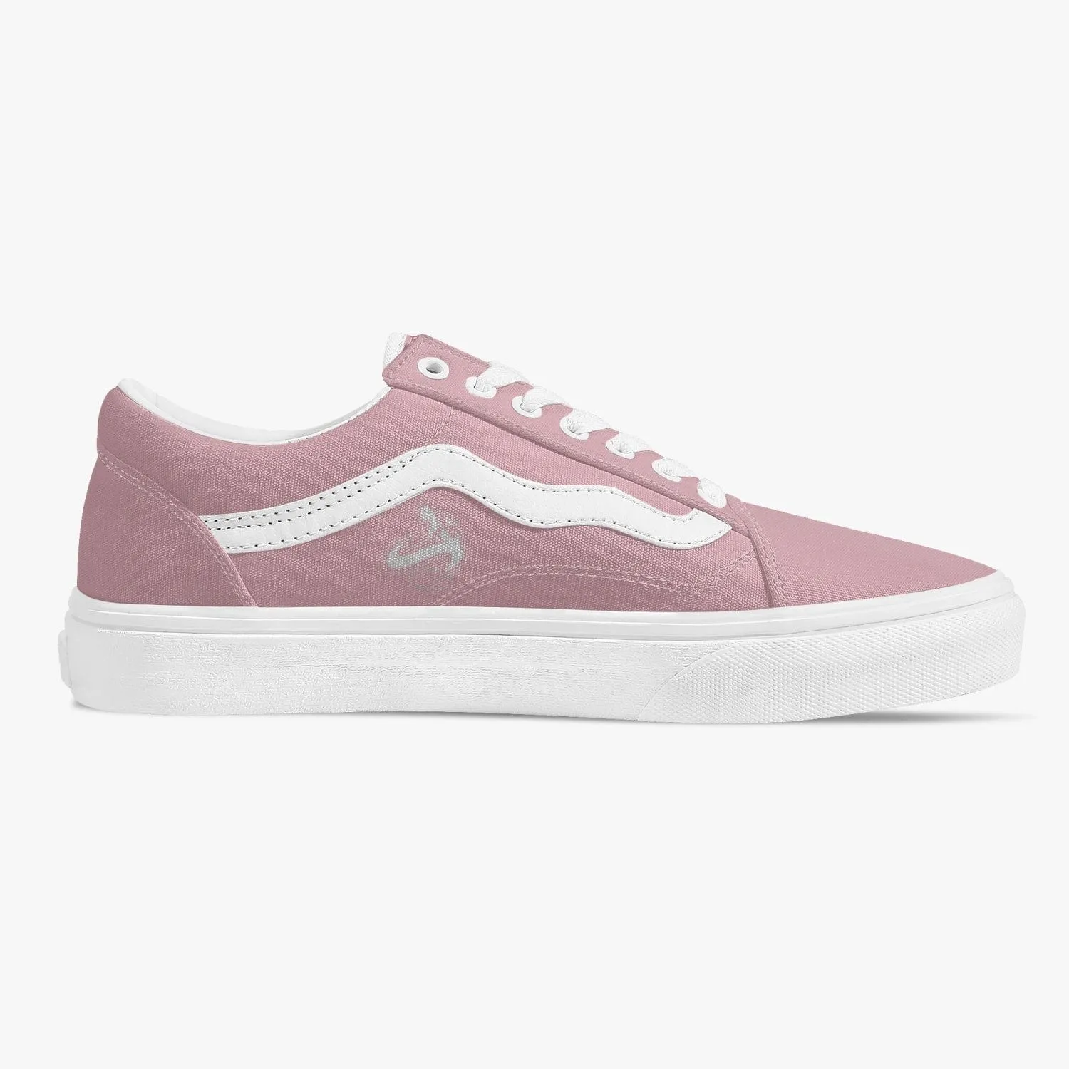 Athletic Apparatus Pink Trendy Low-Top Canvas Sneakers
