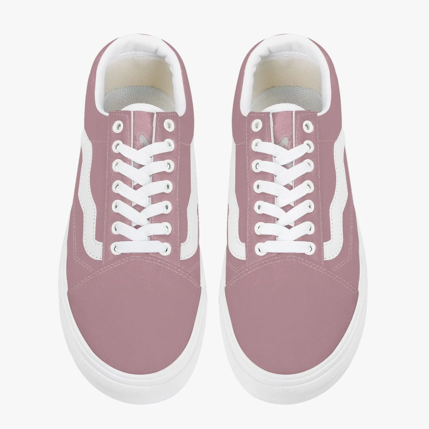 Athletic Apparatus Pink Trendy Low-Top Canvas Sneakers