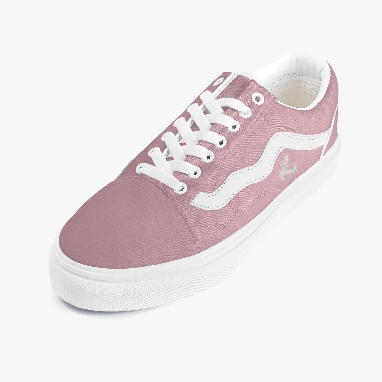 Athletic Apparatus Pink Trendy Low-Top Canvas Sneakers