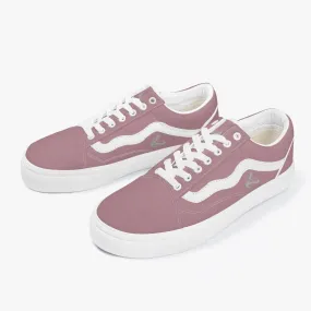 Athletic Apparatus Pink Trendy Low-Top Canvas Sneakers