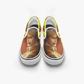Attack On Titan Erwin Smith Slip Ons Anime Shoes