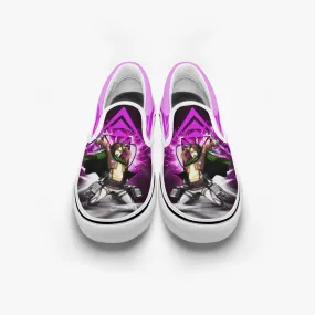 Attack On Titan Hange Zoe Slip Ons Anime Shoes