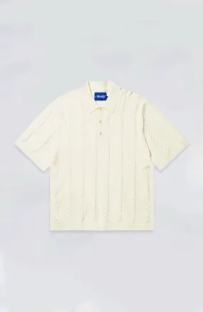 Awake NY - Cable Knit Polo