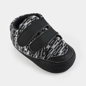 Baby Boy Booties 1961-BLACK