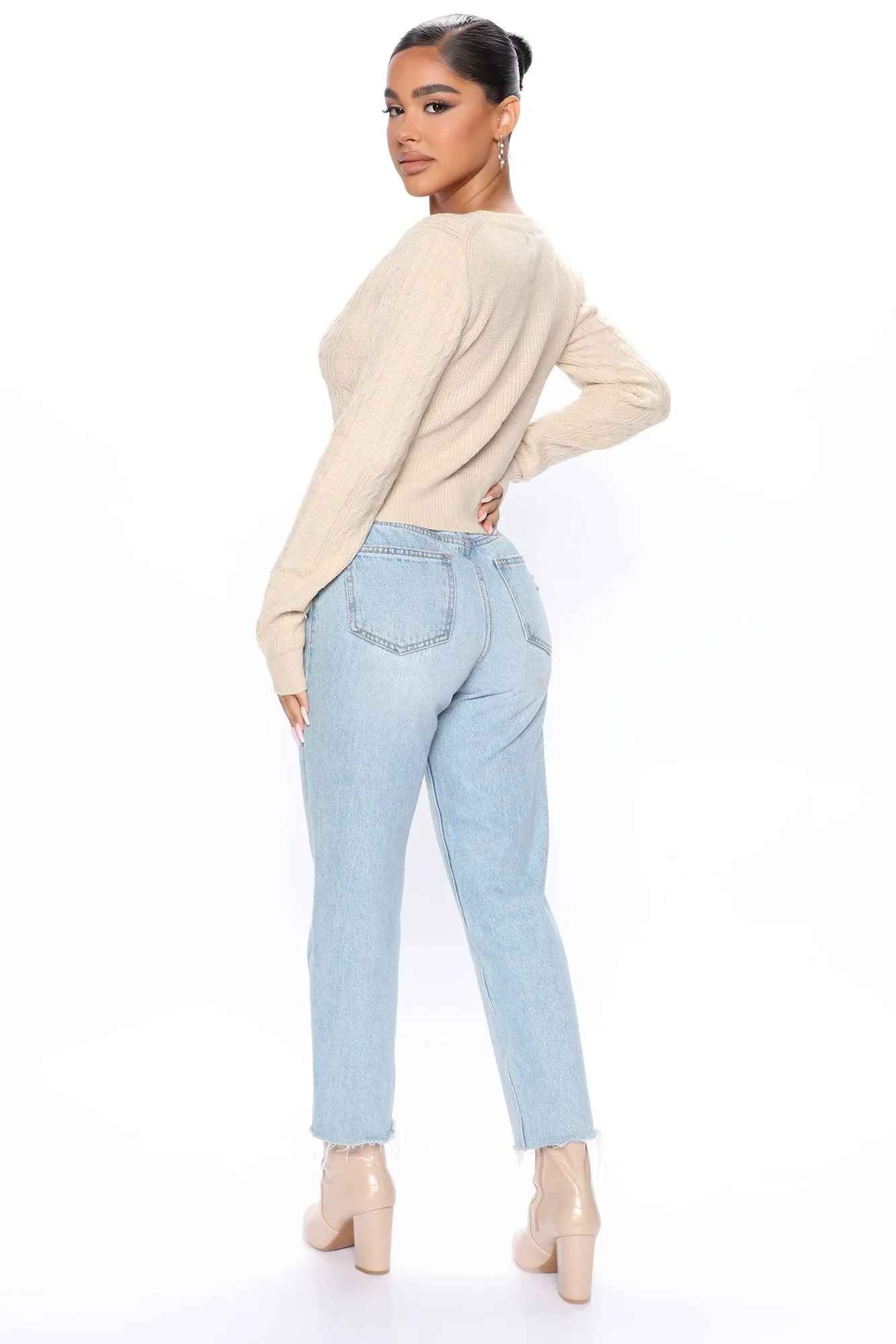 Back In Style Cardigan Sweater - Oatmeal