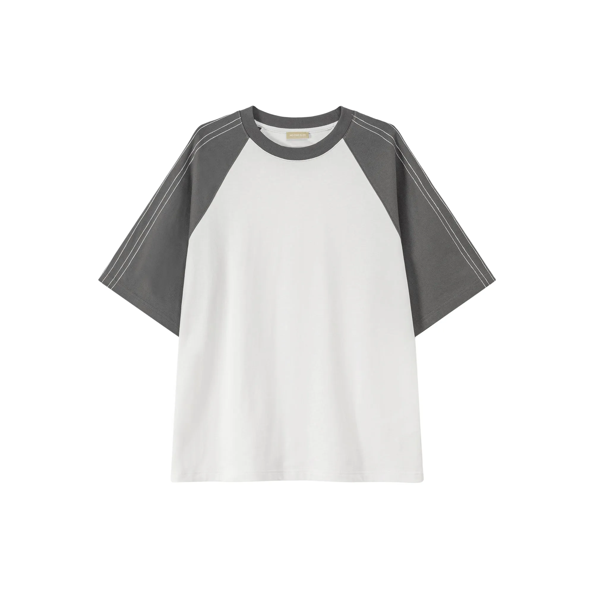 Basic Raglan Color T-Shirt