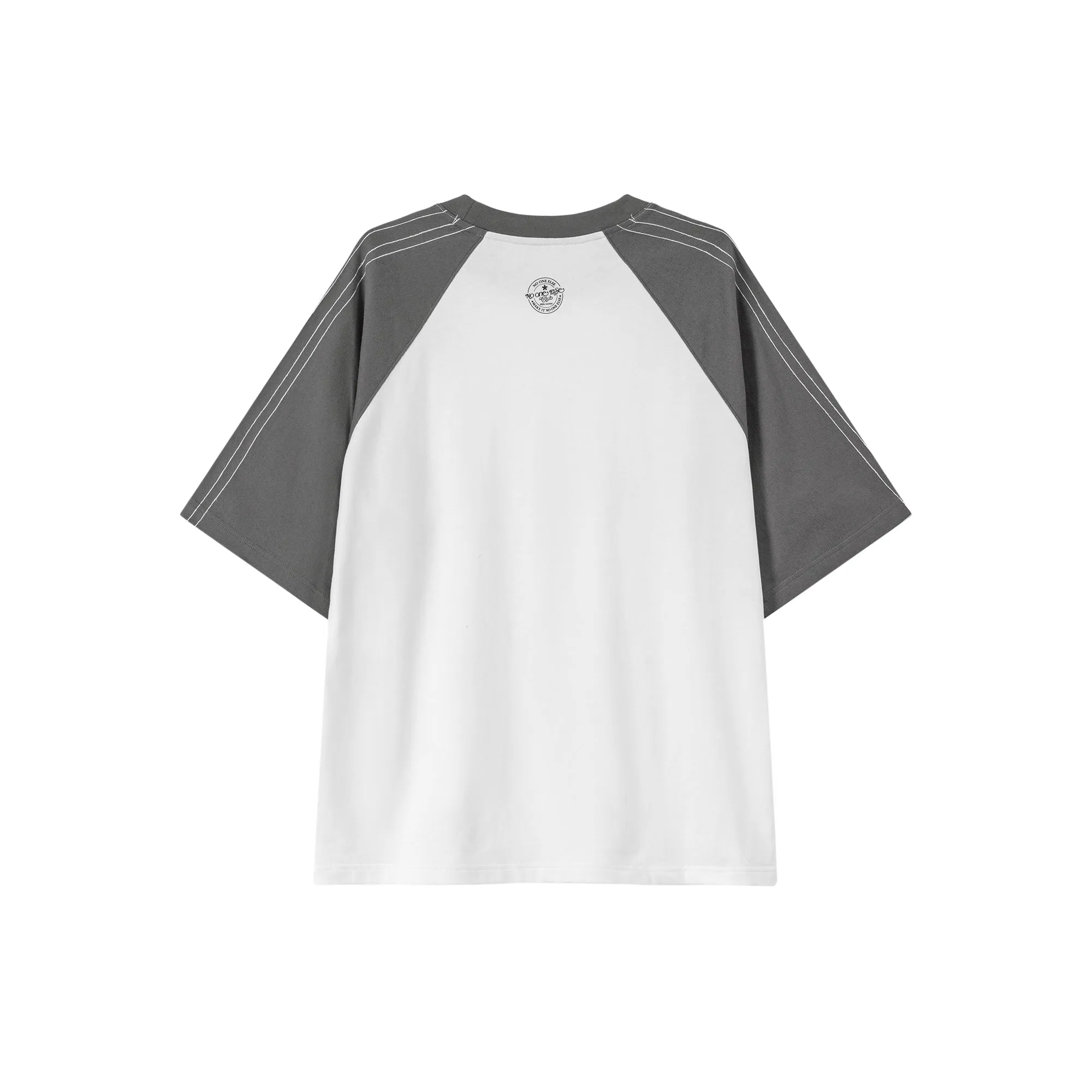 Basic Raglan Color T-Shirt