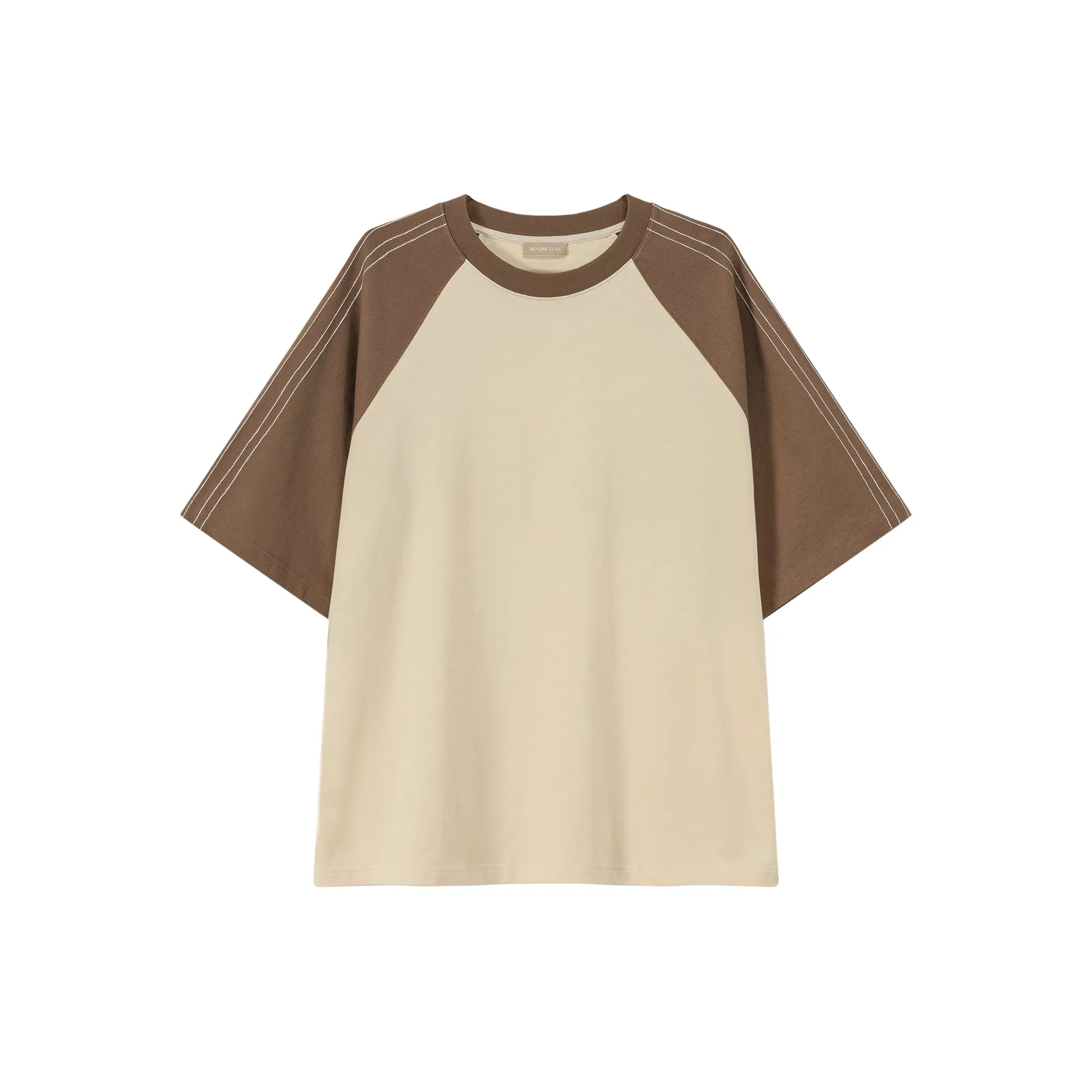 Basic Raglan Color T-Shirt
