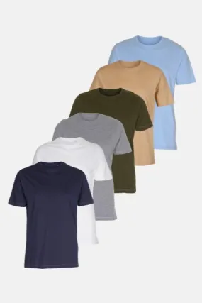 Basic T-shirts – Pakketilbud 6 stk. (email)