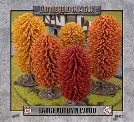 Battlefield in a Box: Large Autumn Wood Terrain By Battlefront BB552