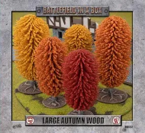 Battlefield in a Box: Large Autumn Wood Terrain By Battlefront BB552