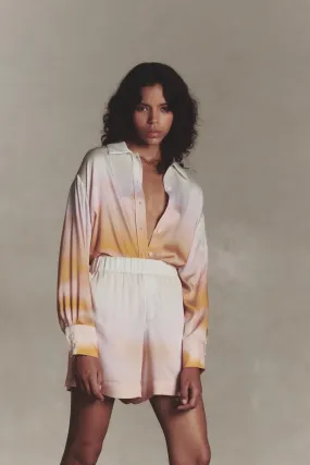 Benjamin Benmoyal - Printed Short: Yellow