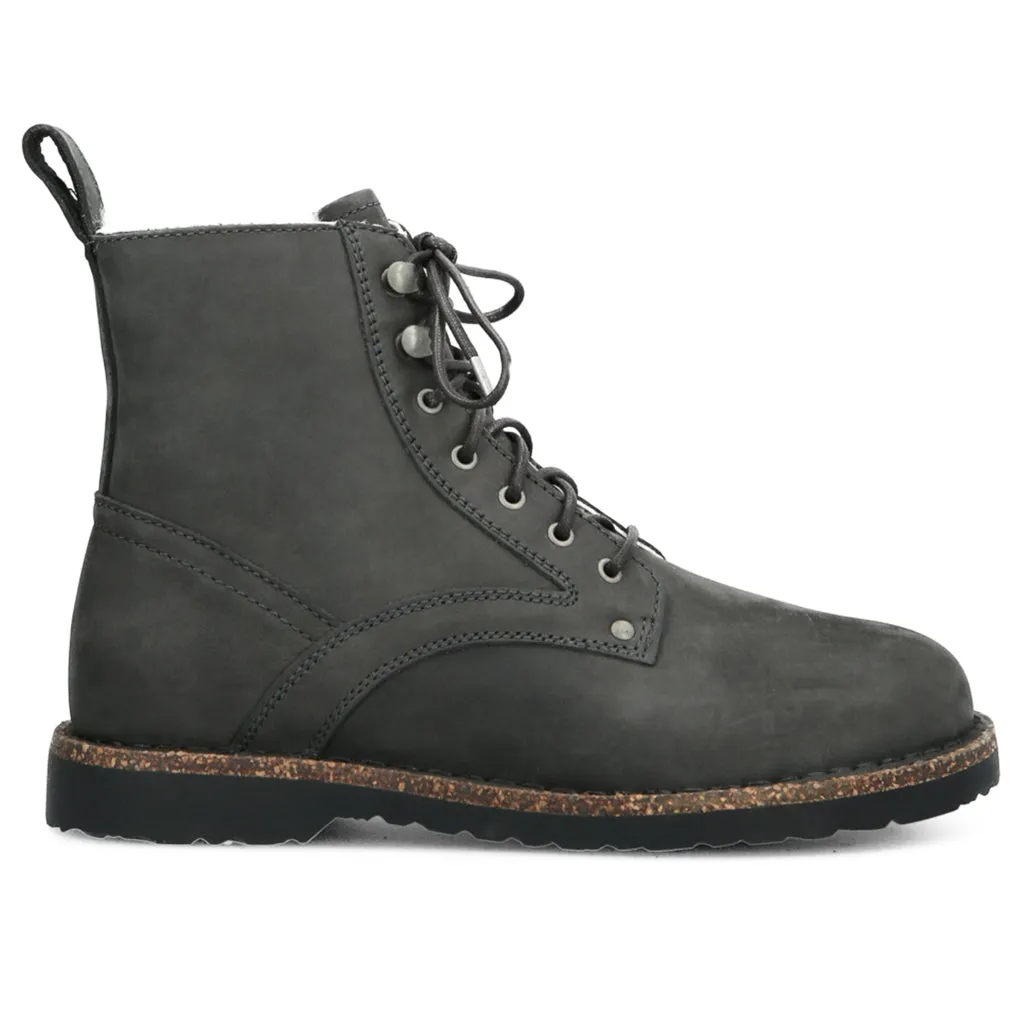 Birkenstock Bryson Shearling Natural Leather Unisex Ankle Boots