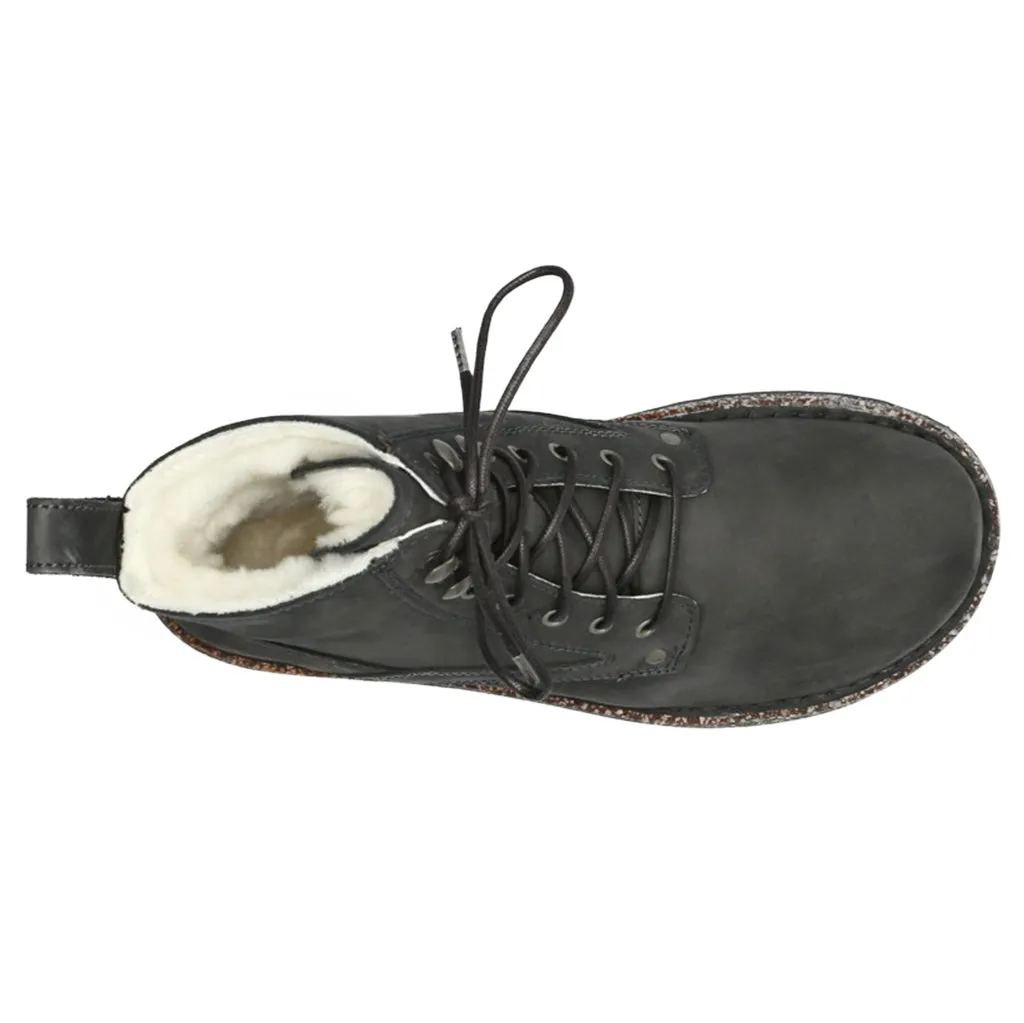 Birkenstock Bryson Shearling Natural Leather Unisex Ankle Boots
