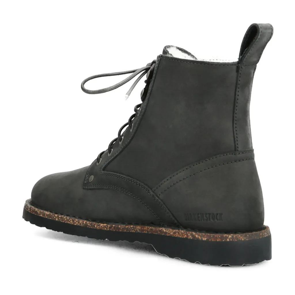 Birkenstock Bryson Shearling Natural Leather Unisex Ankle Boots