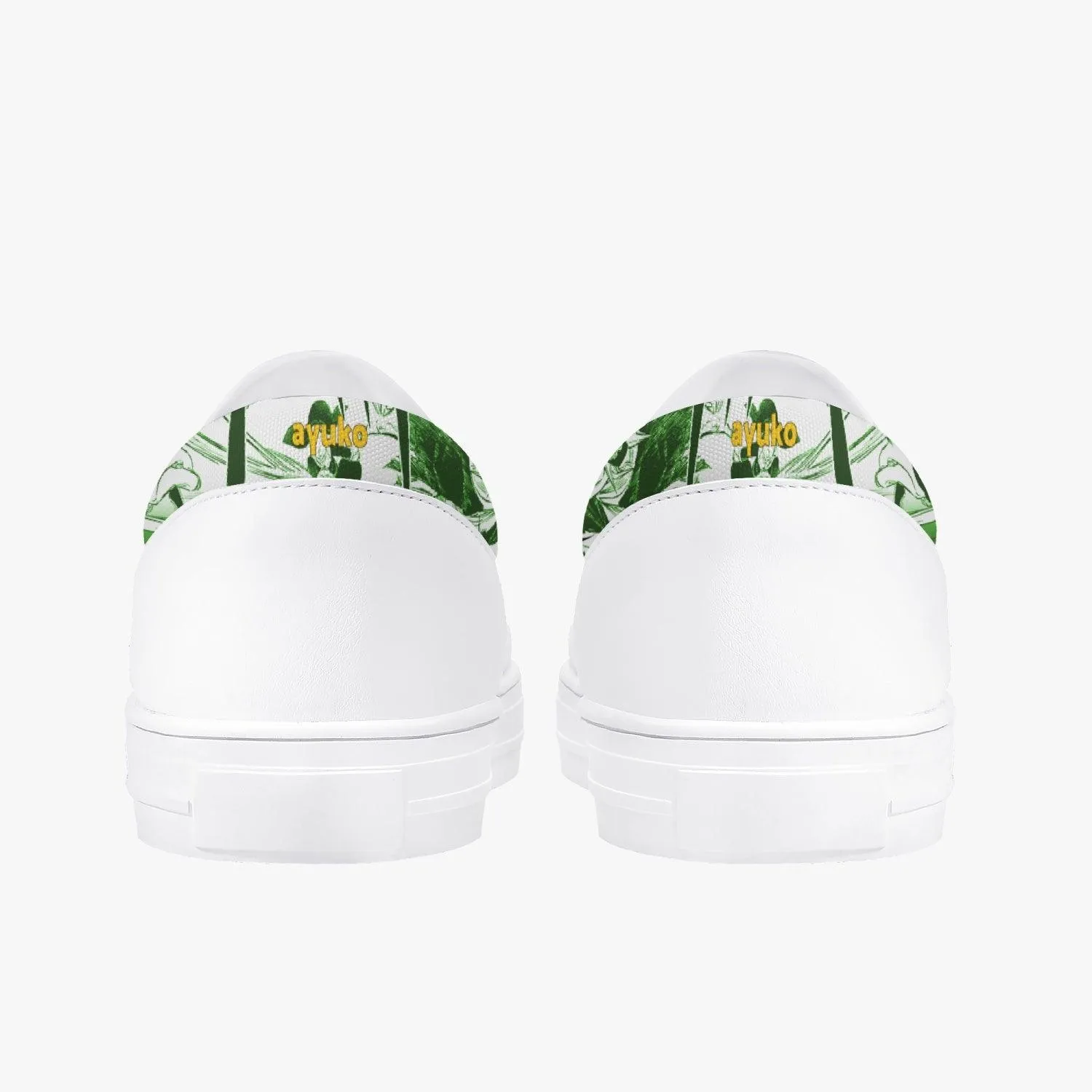 Black Clover Yuno Kids Slip Ons Anime Shoes