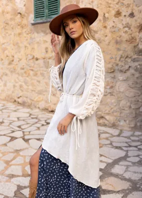 Brandy Duster in Cream