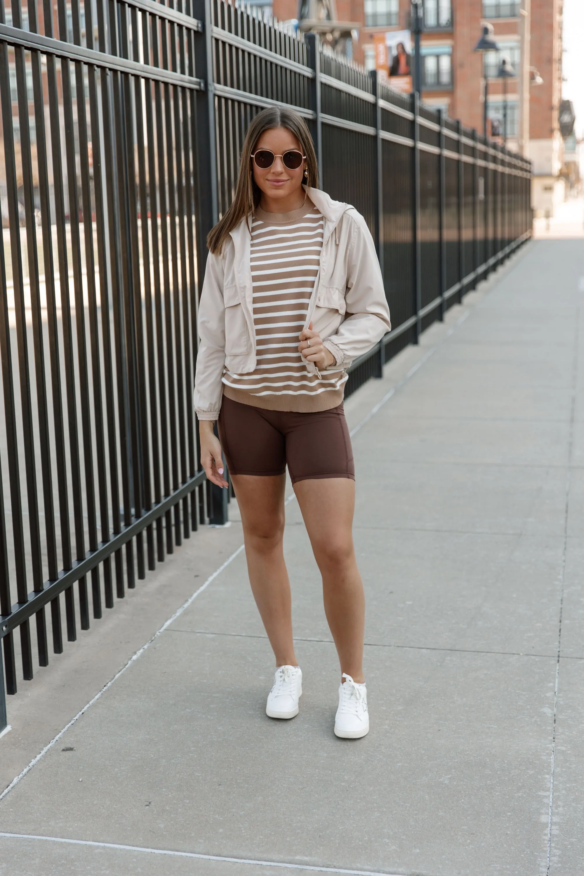 BREEZY BLISS JACKET IN STONE