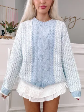 Breezy Blue Sweater