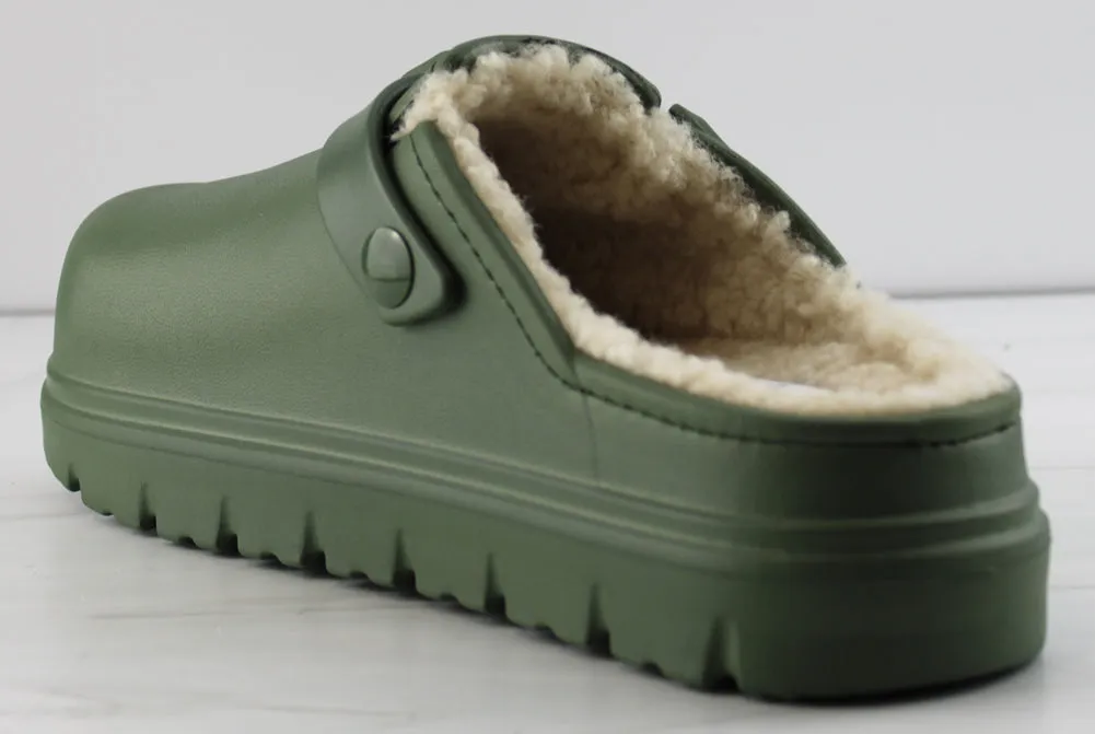 Cairo 8 Women's Closed Toe Teddy Lined Clogs