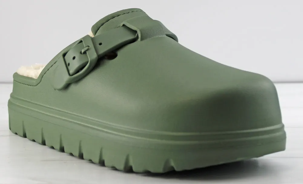 Cairo 8 Women's Closed Toe Teddy Lined Clogs