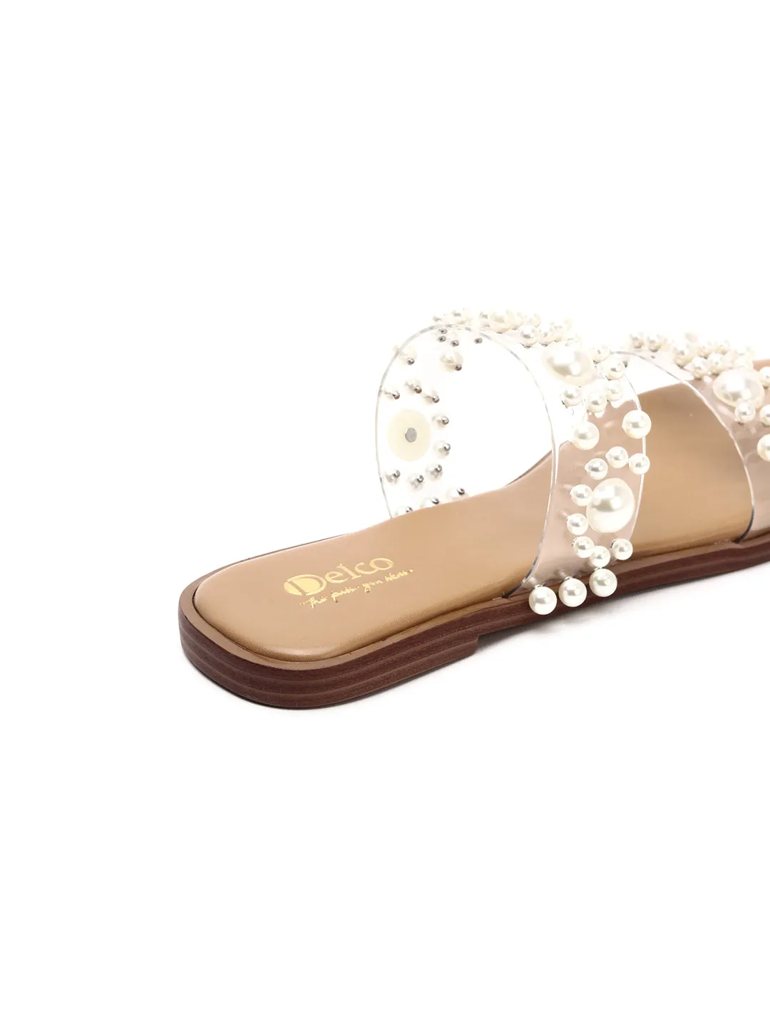 Casual Chic Transparent Muse Flat Slip-Ons