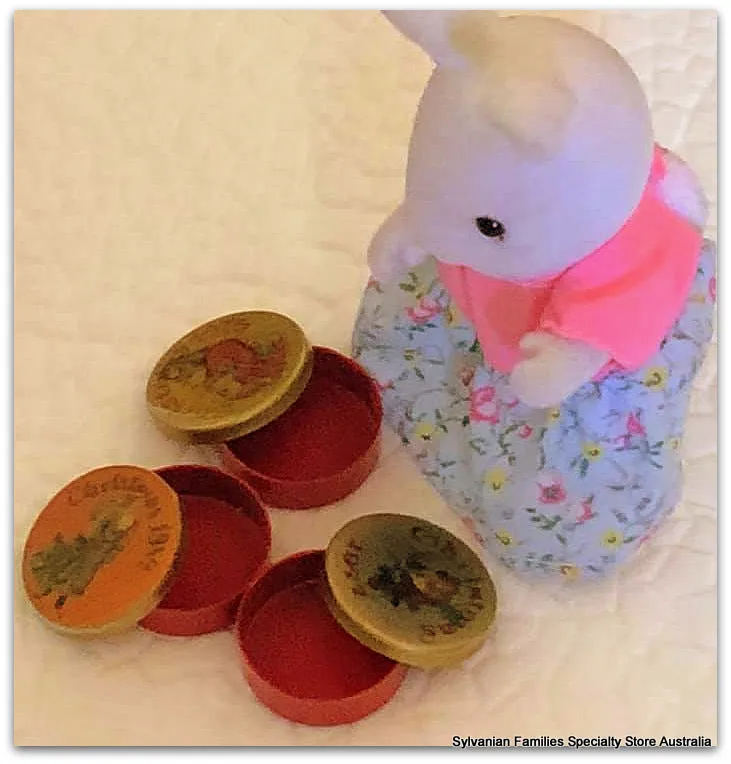 Christmas biscuit tins x 3 - miniature