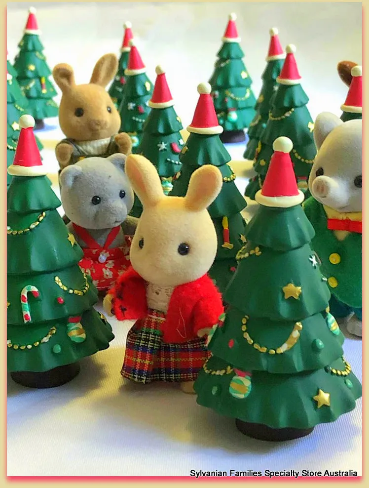Christmas Tree x 1 (Decorated - 9cm)