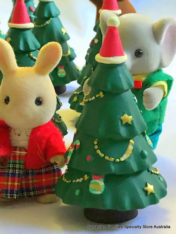 Christmas Tree x 1 (Decorated - 9cm)