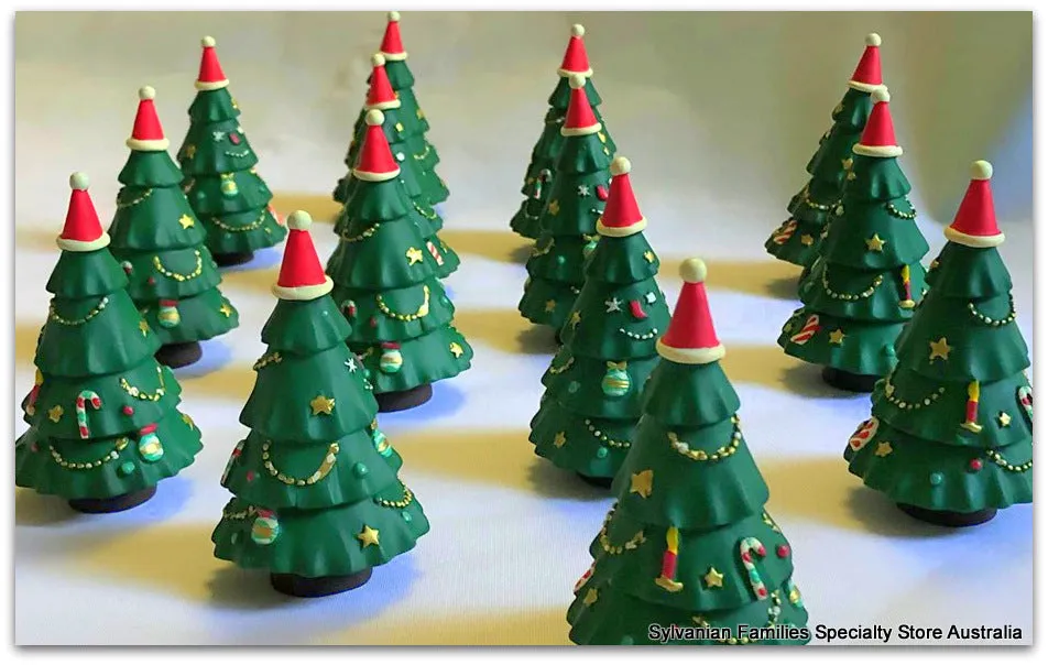 Christmas Tree x 1 (Decorated - 9cm)