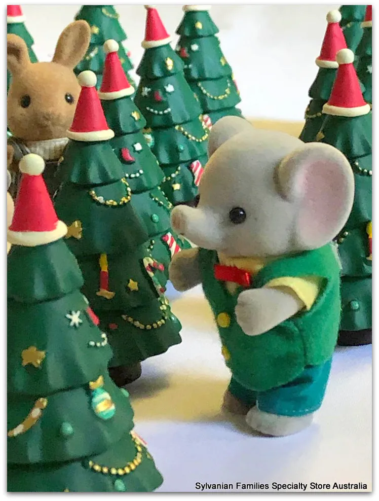 Christmas Tree x 1 (Decorated - 9cm)