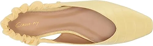 Circus by Sam Edelman Omina Pineapple Yellow Slingback Pointed Toe Ballet Flats