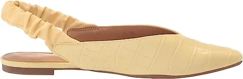 Circus by Sam Edelman Omina Pineapple Yellow Slingback Pointed Toe Ballet Flats