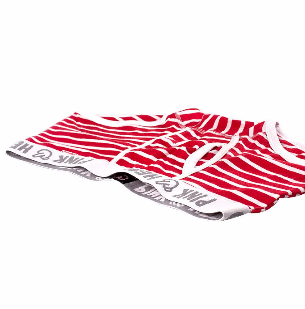 Comfortable Striped Cotton Men's Underpants