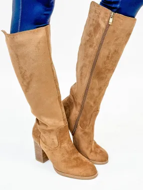 Corky's Tobacco Faux Suede Hot Date Boots FINAL SALE