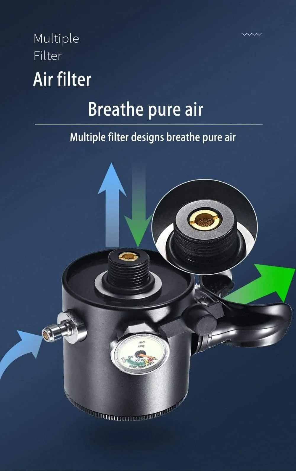 CSG Scuba Oxygen Tank
