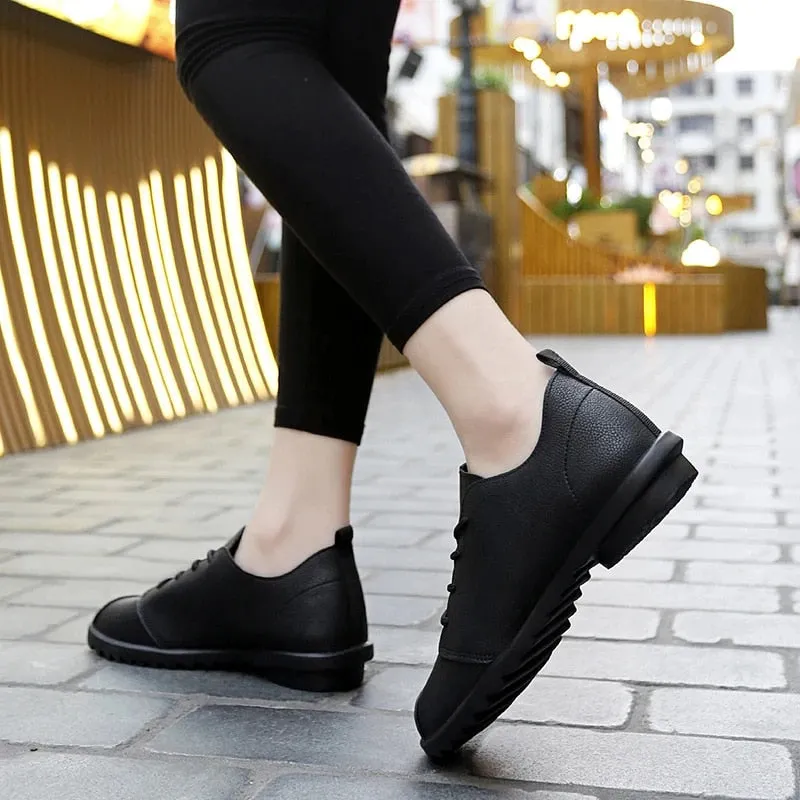 Cuzcare Orthopedic Women Shoes Comfortable Fashion Walking Loafer