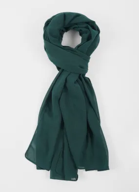 Dark Green Georgette Soft scarf