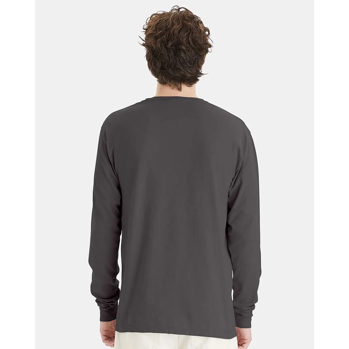 Dark Grey Long Sleeves Tshirt