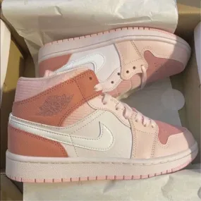 Digital Pink Custom Air Jordan 1