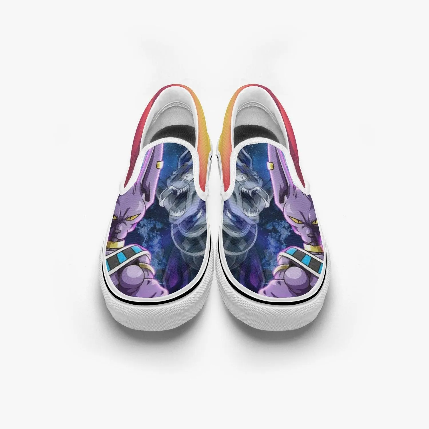 Dragon Ball Z Beerus Slip Ons Anime Shoes