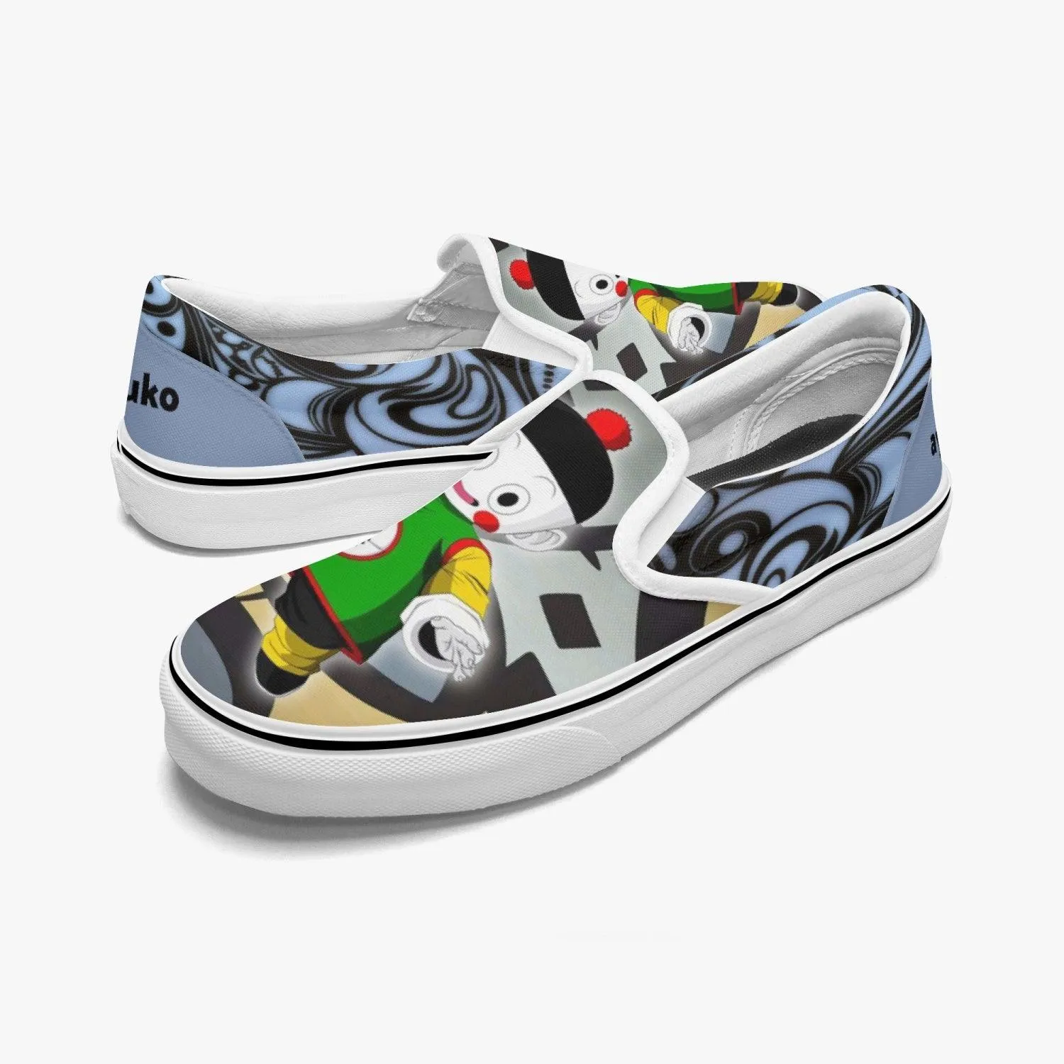 Dragon Ball Z Chiaotzu Slip Ons Anime Shoes