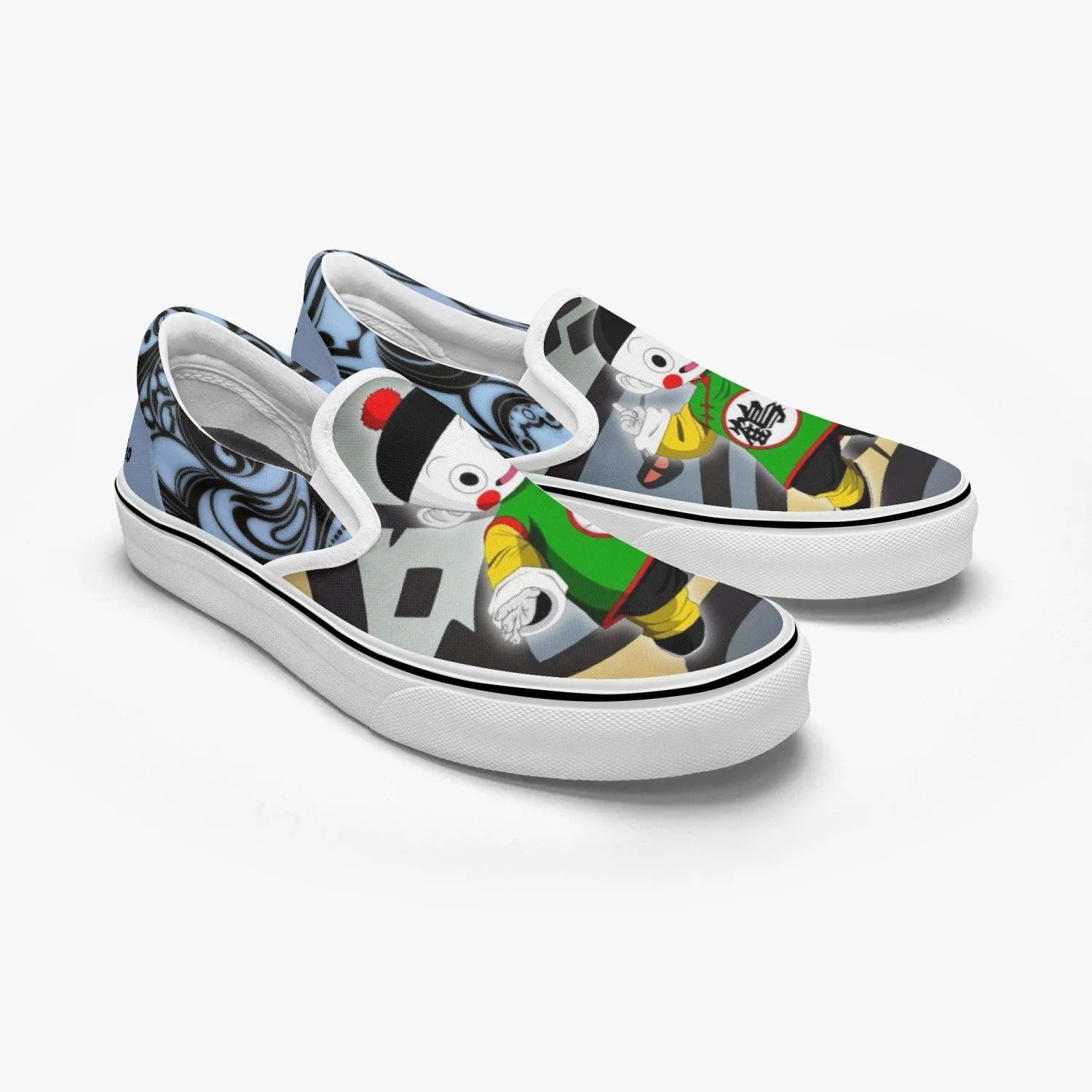 Dragon Ball Z Chiaotzu Slip Ons Anime Shoes