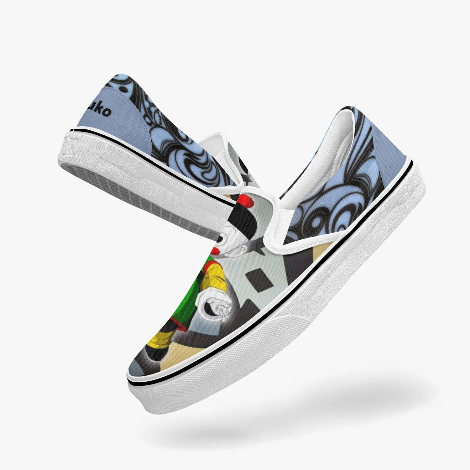 Dragon Ball Z Chiaotzu Slip Ons Anime Shoes