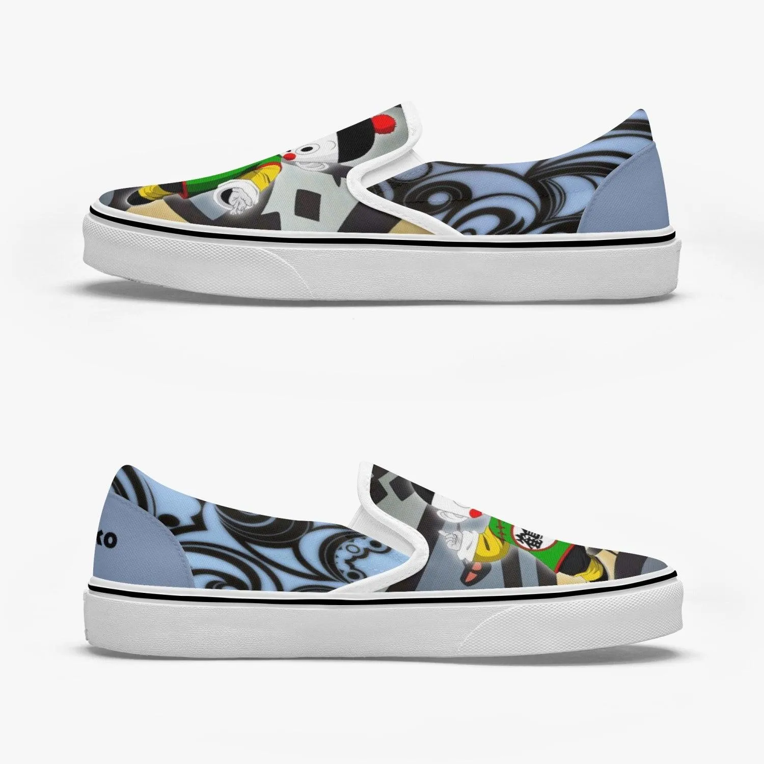 Dragon Ball Z Chiaotzu Slip Ons Anime Shoes