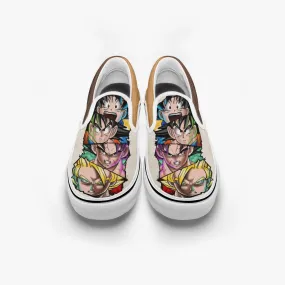 Dragon Ball Z Team Slip Ons Anime Shoes